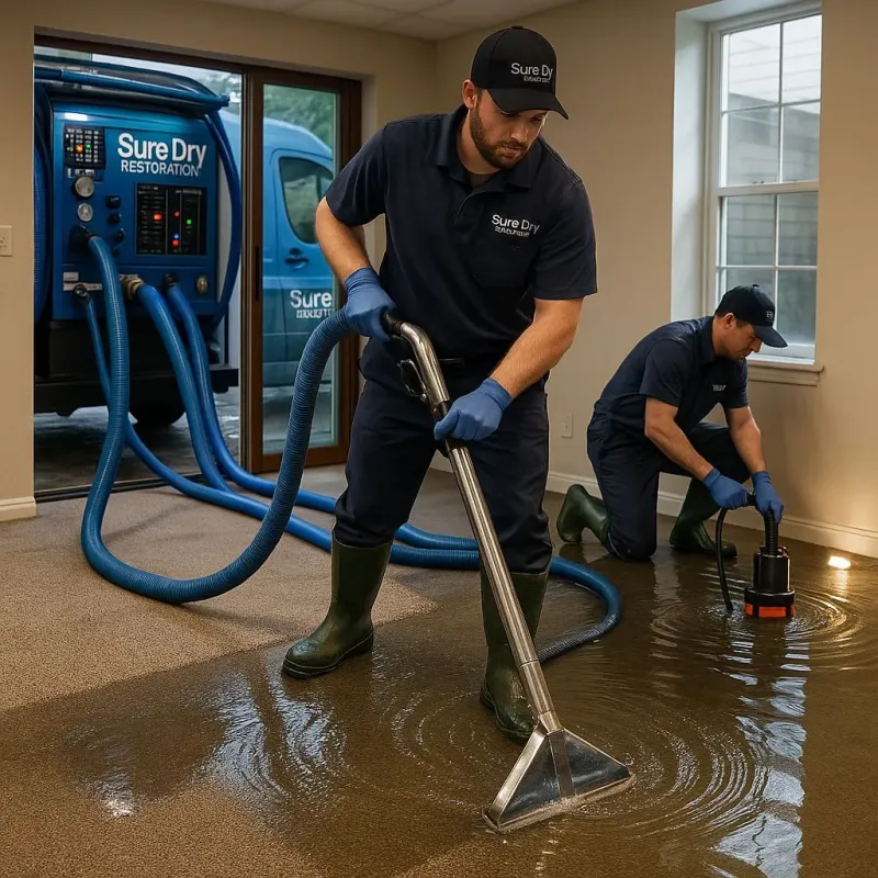 Water Extraction and Removal process in Lakeview, NY